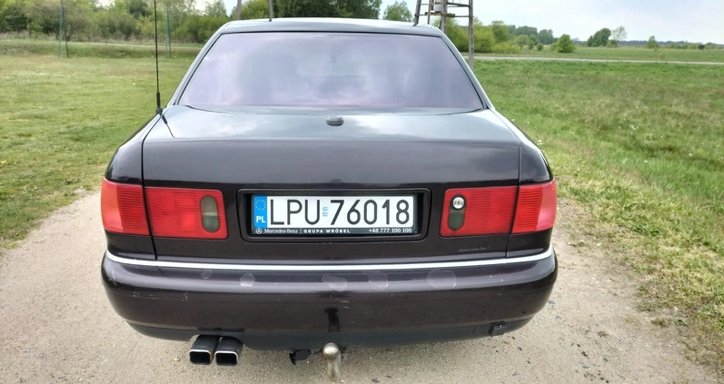 Audi A8 cena 9500 przebieg: 400000, rok produkcji 1999 z Gorlice małe 121